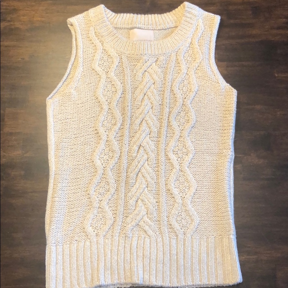 Banana Republic Heritage Gold-Flecked Sweater